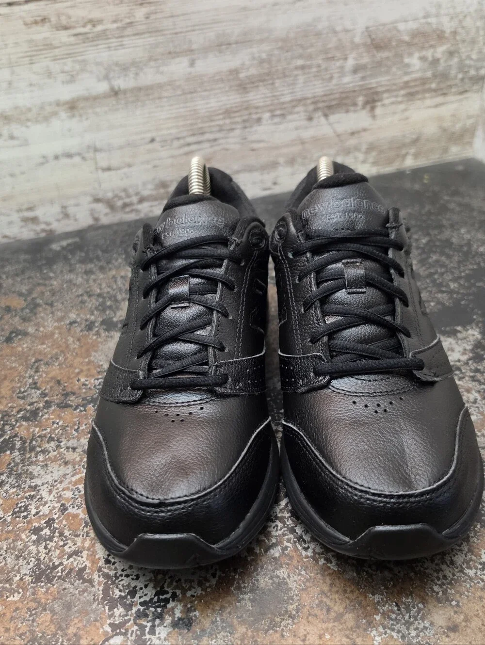 Womens New Balance 928 V3 Walking Shoes Sz 9 B Used Black Leather WW928BK3
